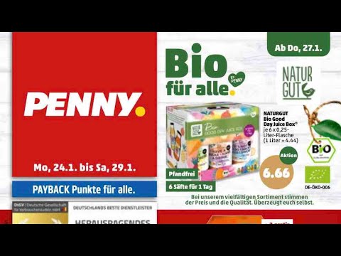 🛒 Penny Katalog Prospekt 24. bis 29. Januar 2022 - Neuigkeiten, Angebote Deutschland 🇩🇪