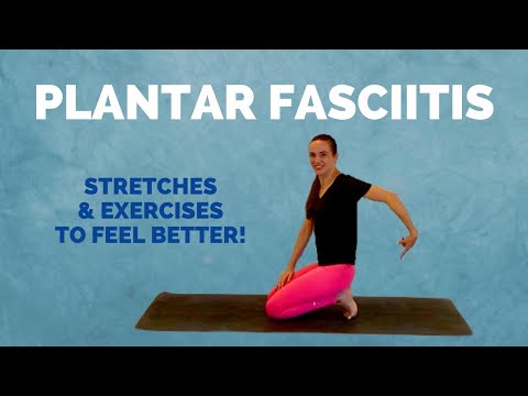 Yoga for PLANTAR FASCIITIS and HEEL PAIN - 10 Minute Relief!