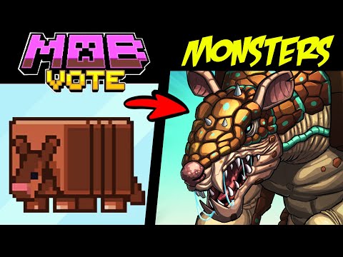 PopCross Studios - What if MINECRAFT MOBS Were FANTASY MONSTERS?! (Mob Vote 2023 Edition Lore & Speedpaint)