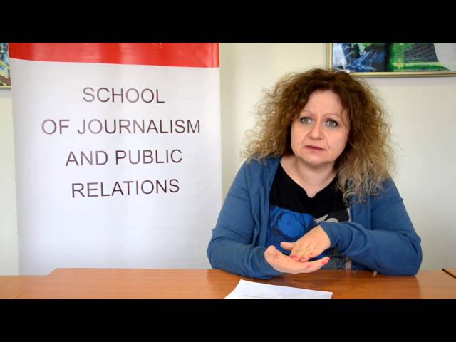 School of Journalism and Public Relations vidéo #1