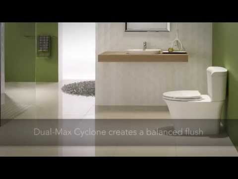 Connelly® Two-Piece Toilet 1.28 GPF & 0.9 GPF, Elongated Bowl video thumbnail
