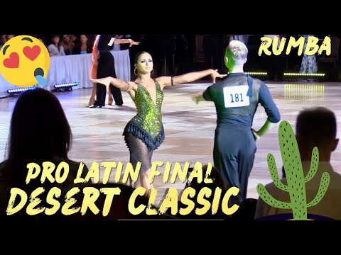 Desert Classic DanceSport Championships 2018 - Pro Latin Final Rumba - Voloshko & Kyrylenko