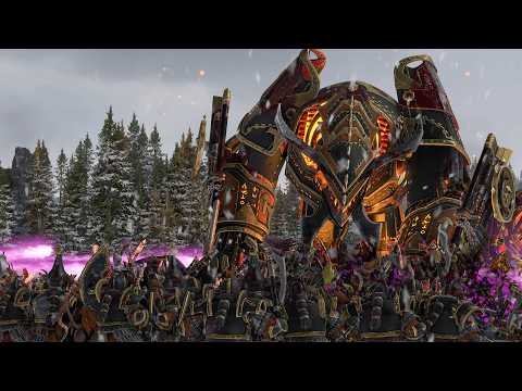 CHAOS DWARFS vs DAEMONS OF CHAOS - Warhammer
