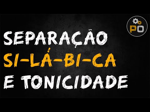 Português Operacional - Sílabas e Tonicidade