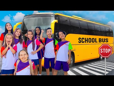 Regras de conduta no primeiro dia de aula no ônibus escolar