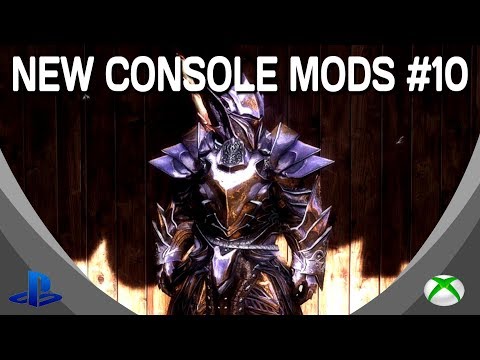Skyrim Special Edition: ►5 BRAND NEW CONSOLE MODS◀ #10 (PS4/XB1/PC)