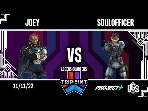 Tripoint Smash 167 - Losers Quarters - Joey(Ganon) Vs. SoulOfficer(Snake)
