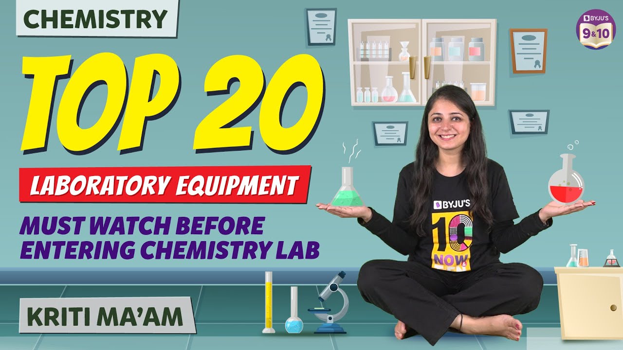 Top 20 Chemistry Laboratory Equipment | Must Watch before entering Chemistry Lab 🧪