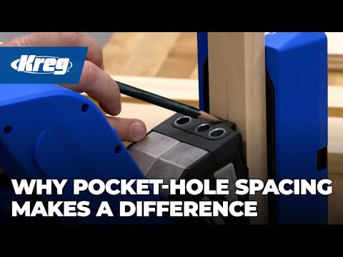 Understanding pocket-hole spacing