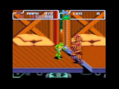 Teenage Mutant Ninja Turtles IV: Turtles in Time - SNES - Speed Run - HARD - NO CHEATS - NO DEATHS