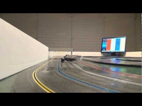 Slot car crash