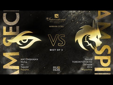 [RU] Team Secret vs Team Spirit |The International 10|LB Final (Bo3)| Game 1|Lex & 4ce