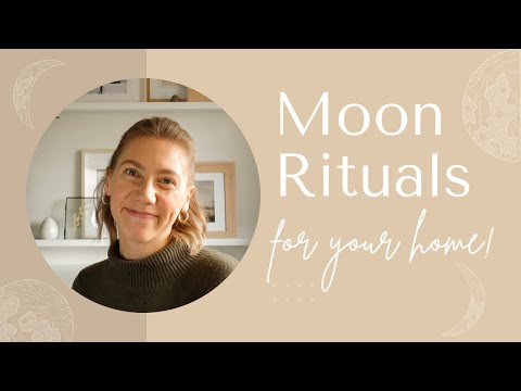 Moon Rituals For Your Home | Connecting The Lunar Cycle Into Your Holistic Home