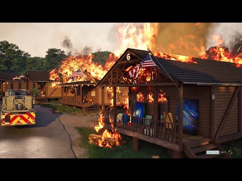 Firefighting Simulator: Ignite | Summer Camp DLC | Part 34 | Co-Op Gameplay PC
