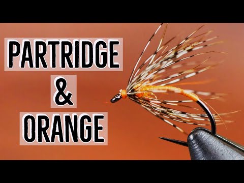 Partridge And Orange Soft Hackle Fly Pattern (Fly Tying Tutorial)