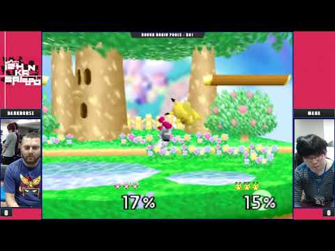 Kansai 2020 Pools - Darkhorse (Falcon) Vs. Maha (Pikachu) Super Smash Bros - SSB64