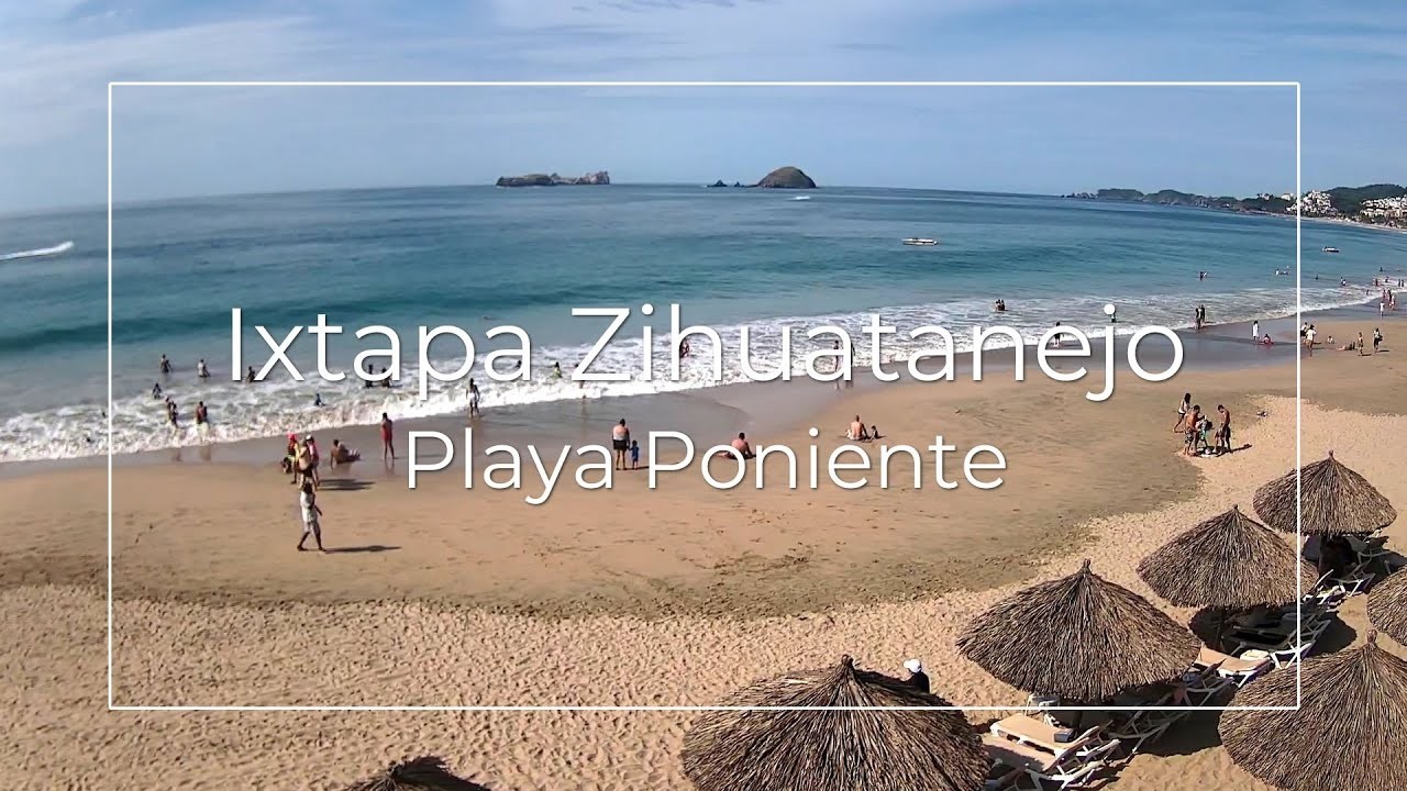 Live webcam view of Ixtapa Beach – Holiday Inn Resort