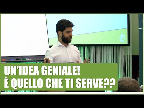 Un'idea geniale... è quello che ti serve per avere successo?