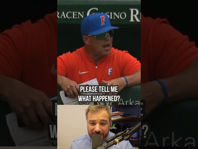 Runner fooled by fielder’s fake catch, a breakdown #baseball #sports #trick #highlight