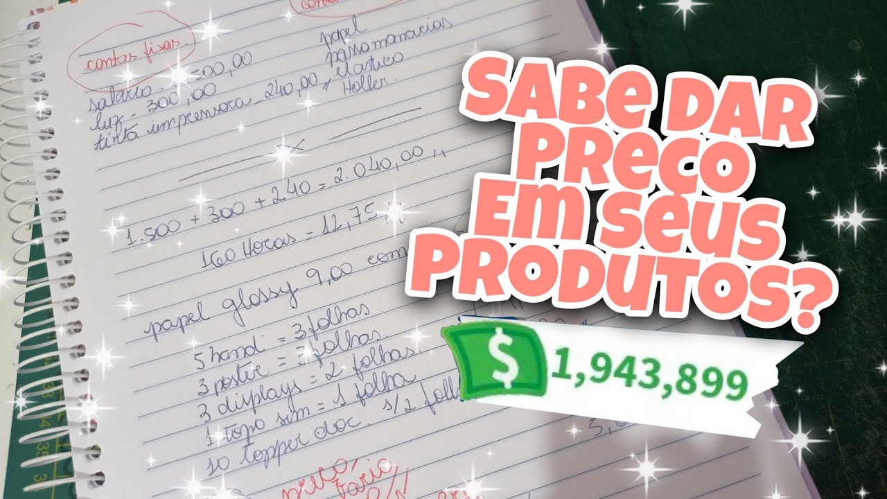 PRECIFICANDO SEU PRODUTO SEM SEGREDOS | PRECIFICAÇÃO PAPELIETTE