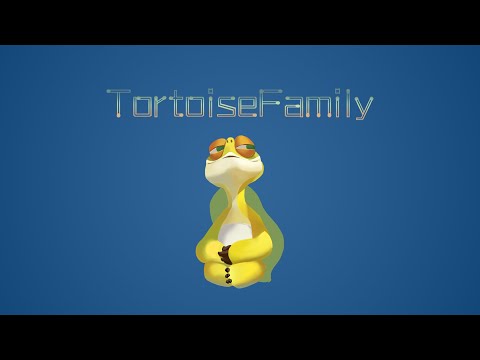 Tortoise Family 3D