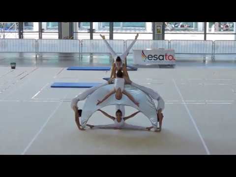 VIRTUS REGGIO Ginnastica - Oro e Premio Speciale Coreografia - Finali Nazionali Rimini 2018