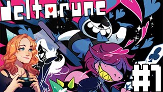 AN UNDERTALE ALTERNATE UNIVERSE? | Let&#39;s Play: Deltarune Chapter 1 [PART 1] BLIND]