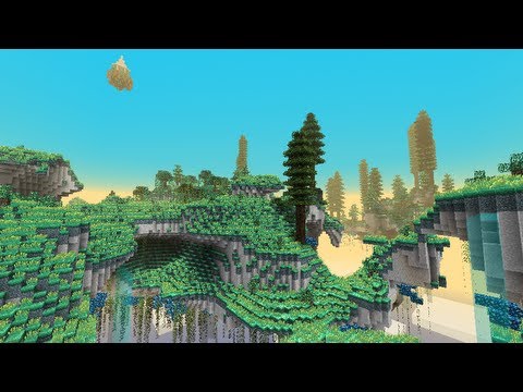 Exploring Minecraft 1.7: Skylands, Biomes, Fishing