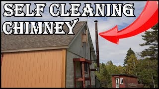 Self Cleaning  Wood Stove Chimney   Pipe