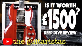 Video thumbnail for Epiphone Joe Bonamassa '63 SG Custom 🎸 Deep Dive Review 🎸 Is it Really Worth £1500? by The Guitaristas