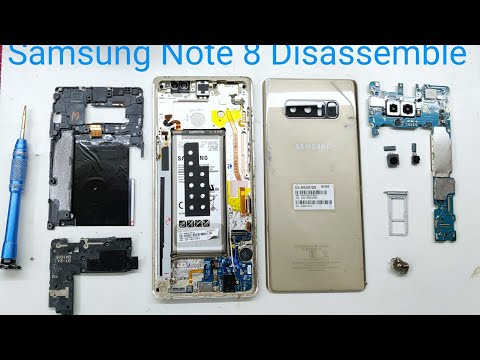 Samsung Note 8 (SM-N950F) Disassembly || Samsung Galaxy Note 8 Teardown