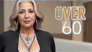 Natural Older Woman Over 60 Attractively Dressed Classy | Natural Older Ladies Over 60