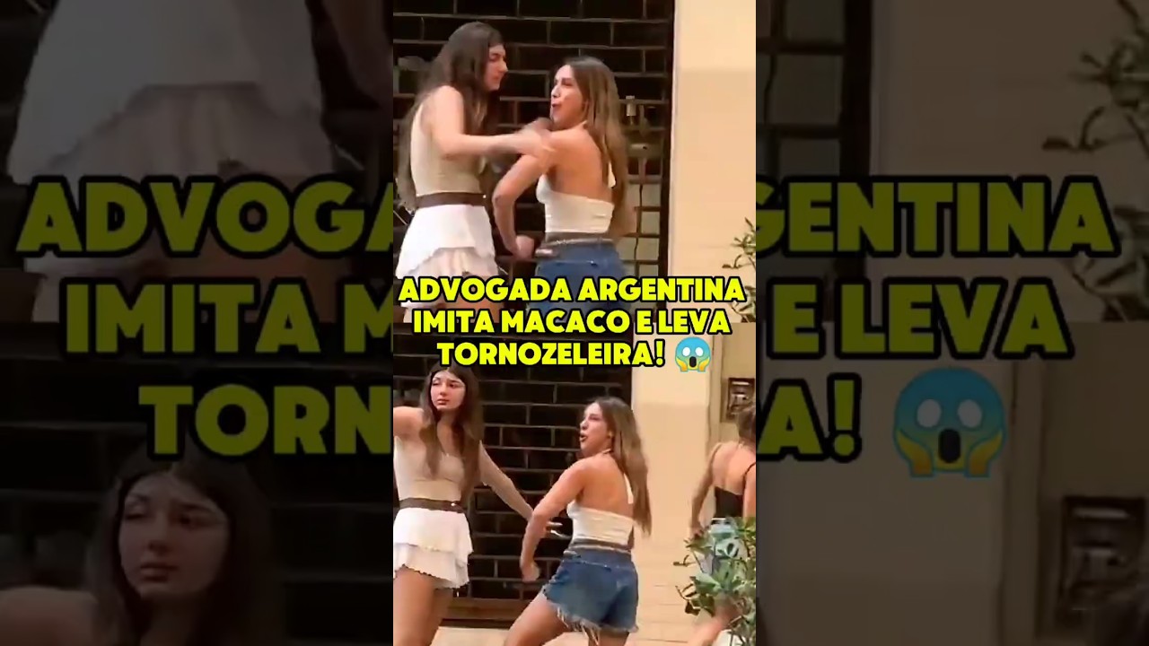 Advogada argentina dá SHOW e faz SUCESSO na rua da cidade do Rio de Janeiro apresentando a sua IDENTIDADE de MACACA BRANCA!