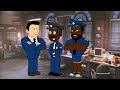 Caillou The Troublemakers Get Into A Police Chase After Escaping Military School Arrested PART 3