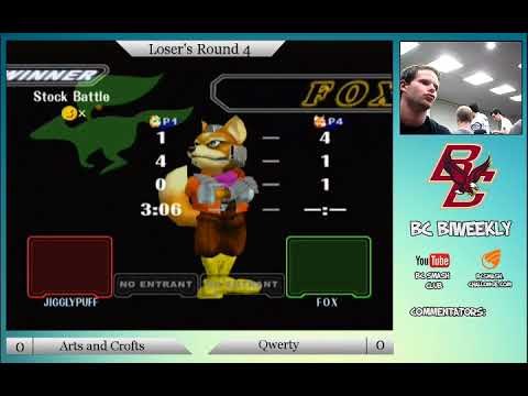 BC Biweekly 17: Loser's Round 4 - Arts and Crofts (Puff) vs. Qwerty (Fox)