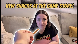 New Snacks Just Dropped at the Game Store! Taste Testing All 6 Flavors 😳🔥