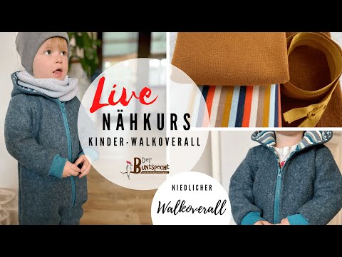 Live-Nähkurs Walkoverall