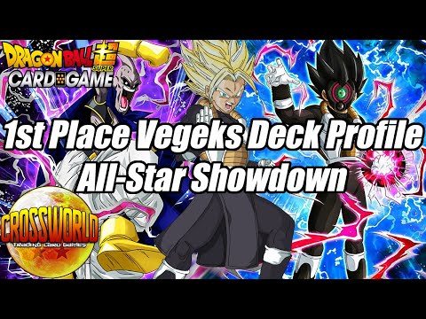 1ST PLACE Vegeks Deck Profile - All-Star Showdown - Dragon Ball Super Card Game