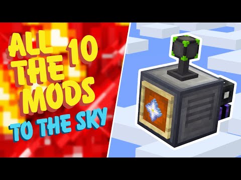 All The Mods 10 To The Sky EP14 OP Nether Star Duplication Using Magic & Redstone