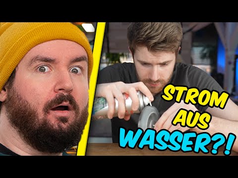 Electricity from the tap! - Is tap water cheaper than a power outlet? I Sturmwaffel REACTS