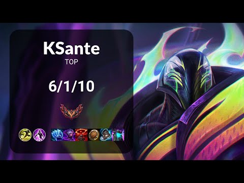 K'Sante vs Jax TOP - KR GRANDMASTER Patch 15.2