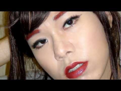 Raina (Orange Caramel) in "Lipstick" Makeup