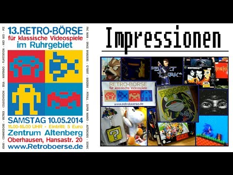 13. RETRO-BÖRSE in Oberhausen (10.05.14) | IMPRESSIONEN | Teil 1 von 2