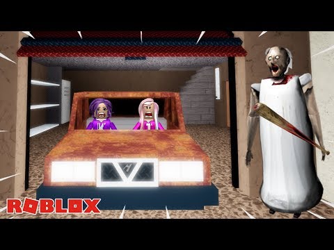 WE ESCAPED GRANNY BY CAR ON ROBLOX! / Complete Walk-through Escape