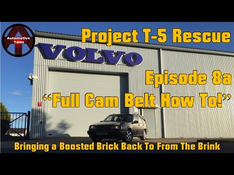 Episode 8a - Volvo 850 B5204T5 Full Cam Belt Change Walkthrough (25 mins!)