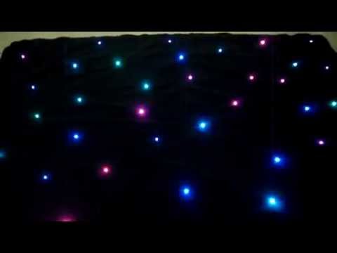 Telo cielo stellato a led tecnology ---- controllo digitale multicolore effetti unici !