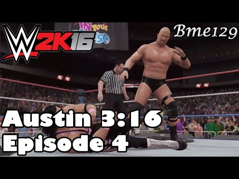WWE 2K16: 2K Showcase - Austin 3:16 Episode 4 (Stone Cold vs Bret Hart In Your House 14)