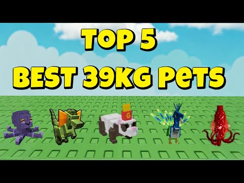 Top 5 BEST 39kg Pets in Grow a Garden (Worth Every Token!)