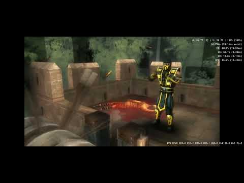 Mortal Kombat Shaolin Monks (Scorpion) part 2 - Wu Shi Academy