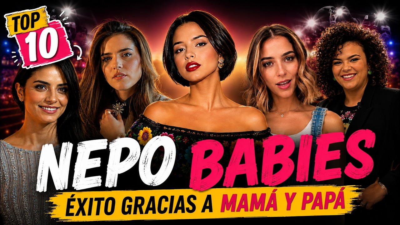 Las hijas de la fama: TOP 10 NEPOBABIES de México ¿Talento o palancas?